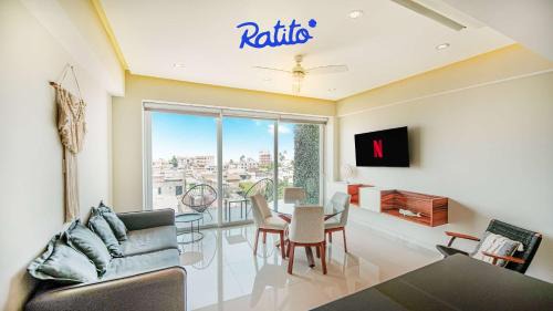 Colonia 5 de Diciembre Apartment | 3A Torre KU 2BR Sofa DowntownView PrivateBalcony