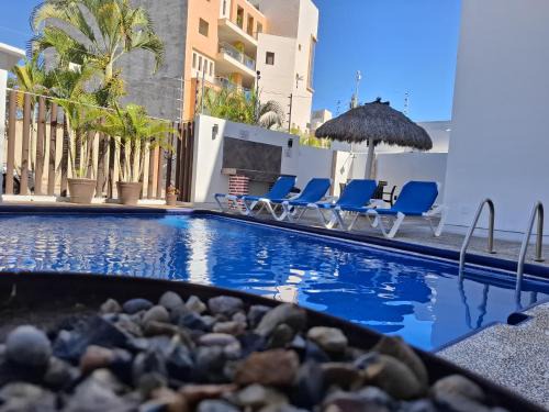 Rincon de Guayabitos Apartment | B3 Condo con terraza privada y jacuzzi a metros de la playa
