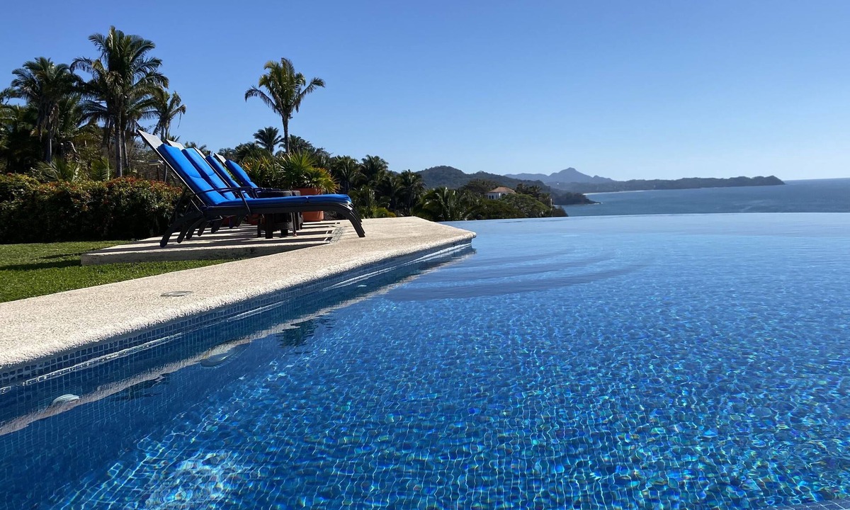 San Francisco House | Best views in San Pancho-Oceanfront Villa, Heated Infinity Pool & Private Tennis