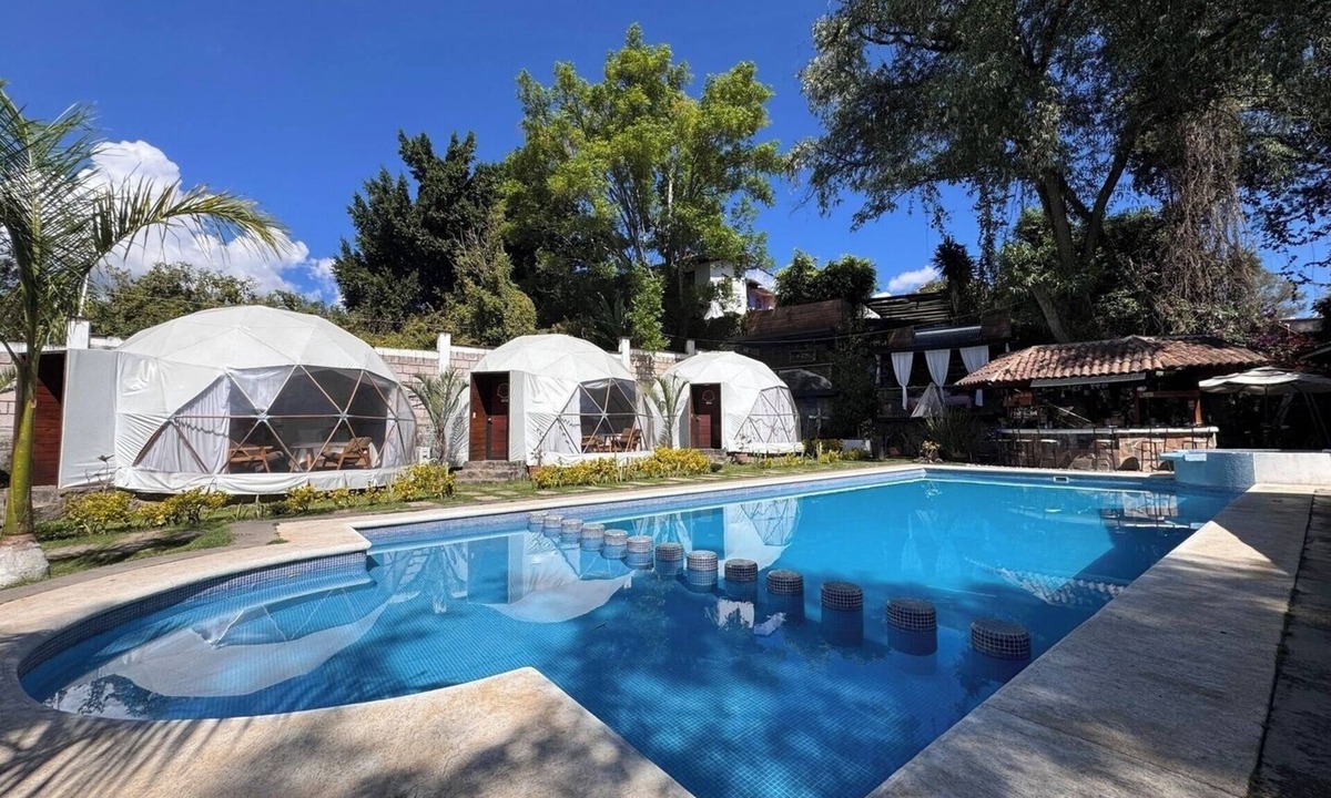 El Santuario Apartment | Glamping "Sailboat" 4 people + Dome + Pool