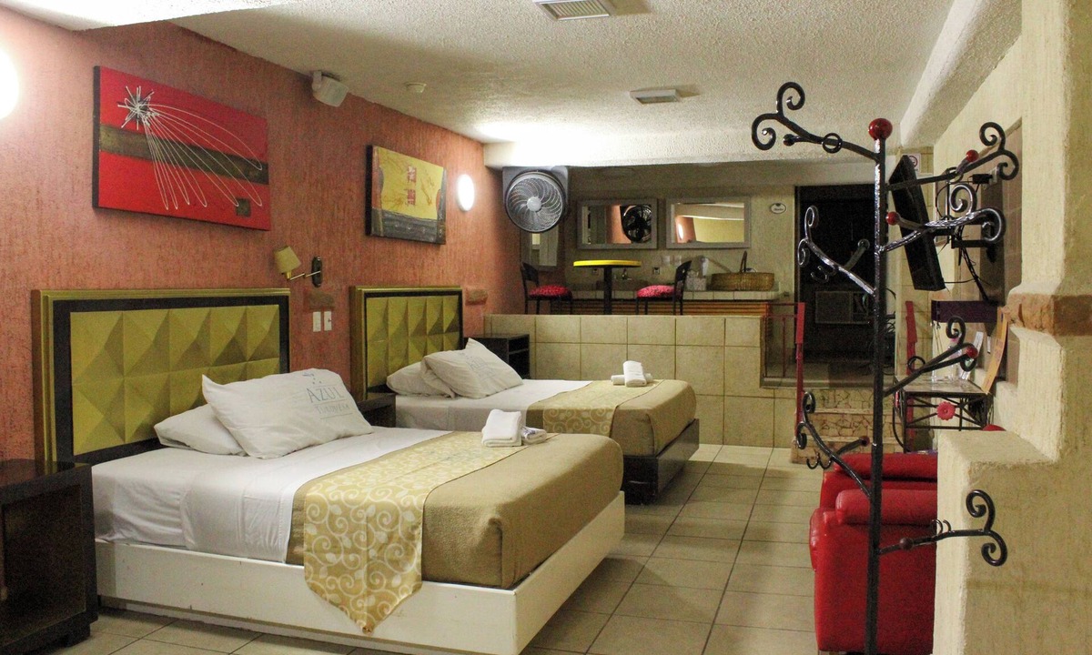 Bondies Hotel | Habitación Doble Hotel Boutique Azul Turquesa