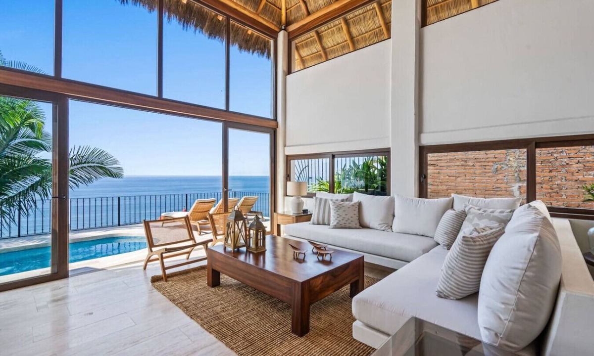 Conchas Chinas House | Ocean View Villa: Private Pool by Zona Romántica