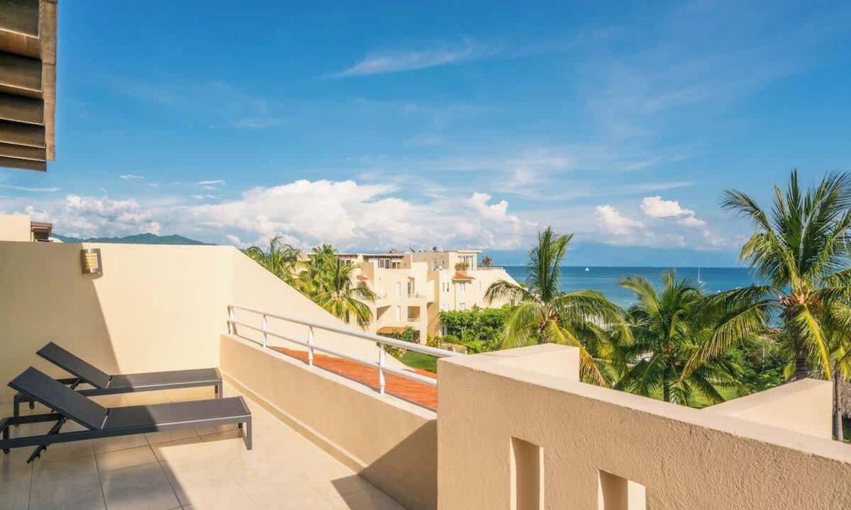 Punta de Mita Condo | Oceanview 4BR Penthouse | Pool & Beach Access