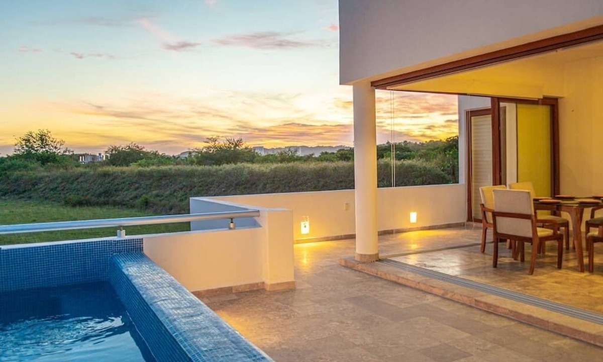 La Cruz de Huanacaxtle Villa | Villa 23: 3BR w Private Heated Pool & Beach Club