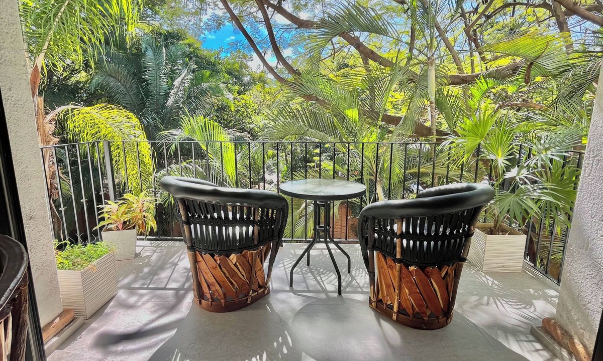 Fluvial Vallarta Condo | Where Vallarta Breathes. Lush Garden Condo steps to the beach