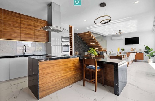 La Cruz de Huanacaxtle Villa | 3BR Family Villa: Rooftop Pool + Beach Club