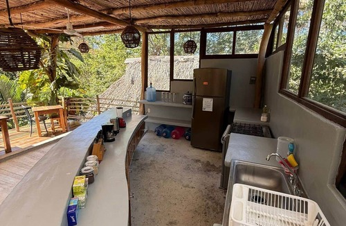 Mazunte House | Air-Conditioned Room in a Natural Setting