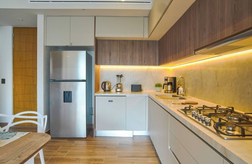 Fluvial Vallarta Apartment | Apartment in Versailles Heated pool Movie theater Coworking space Meeting rooms Gym