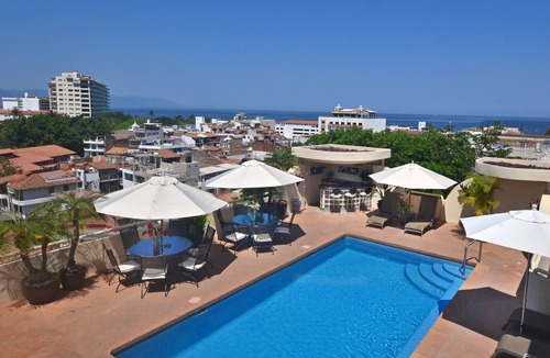 Downtown Puerto Vallarta House | beautiful villa hillside ,stunning views , private pool , staff service