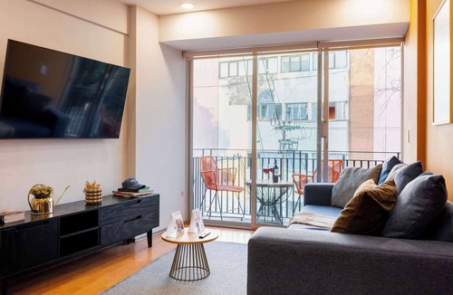 Anahuac Condo | Capitalia | Urban Nature Stay w/Balcony + Gym