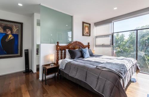 Jimenez Apartment | Elegant Condo in Condesa with Balcony & Pool