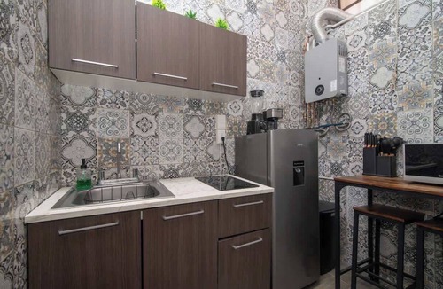 Historic Center Apartment | Elegant Historic 2BR with Quiet Patio Walk to Zocalo