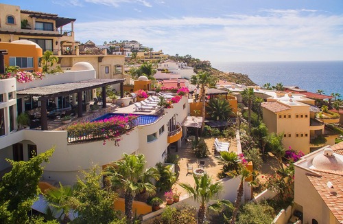 Pedregal Villa | Elegant Pedregal Ocean View Villa w/Pool, Hot Tub & Pacific Ocean Views