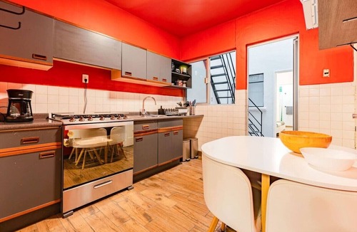 Anahuac House | Family Home with Private Patio & City Views