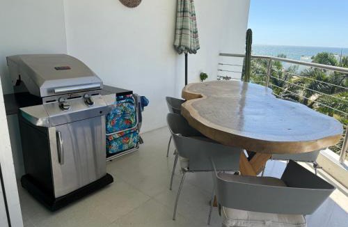Flamingos Apartment | Frente al mar con dos terrazas en la mejor ubicación entre Nuevo Vallarta y Bucerias