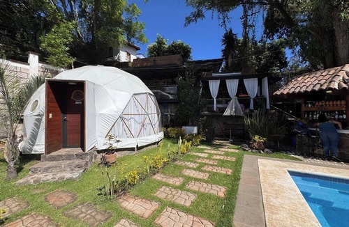 El Santuario Apartment | Glamping "Sailboat" 4 people + Dome + Pool