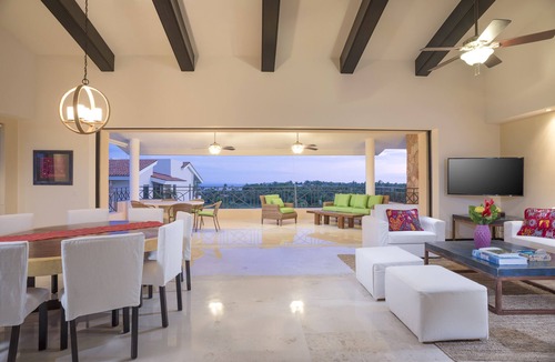 Punta de Mita Condo | Hacienda de Mita Ocean View Penthouse, Golf Cart, Maid, Premier Golf Membership