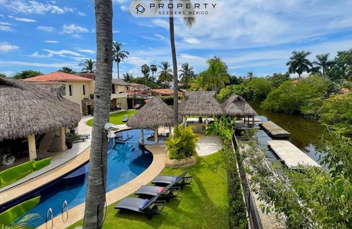 Nuevo Vallarta Villa | Hermosa Villa, Full staff, 7 hab, alberca y gym. Nuevo Vallarta