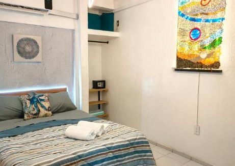 Ricardo Flores Magon Apartment | Loft #2 a una cuadra de Playa Regatas Oyster Suites