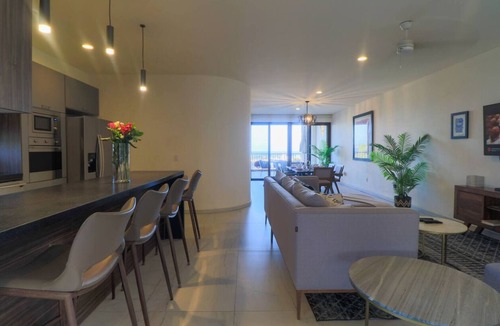 La Cruz de Huanacaxtle Condo | Marina & Ocean View · Designer 3BR w/BBQ, Pool & Kitchen at Canuva Lux La Cruz