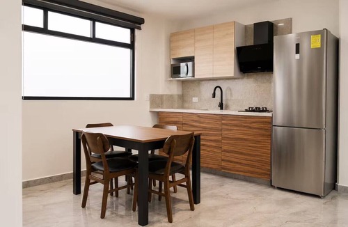 San Martin Texmelucan Apartment | Executive Loft in Downtown San Martín | Wi-Fi | 65" TV