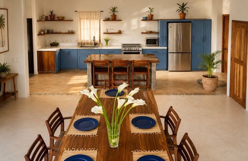 Puerto Angel House | NEW! Casa Milagro Oceanview Villa w/Pool & Beach Path for 12