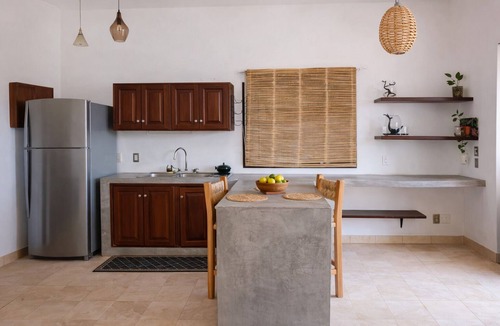 Sayulita Condo | New listing, Open air apartment, pool, balcony & jungle view. 5 mins to beach