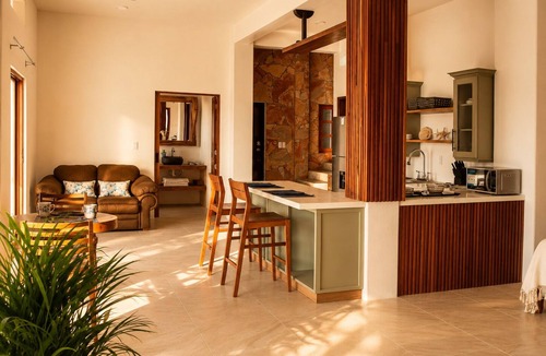 Puerto Angel House | NEW! Spacious Oceanview Coastal Suite w/Terrace & Private Path to Beach for 8