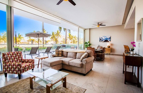 Flamingos Apartment | Oceanfront Escape - Marítima Beach at Flamingos Nuevo Vallarta