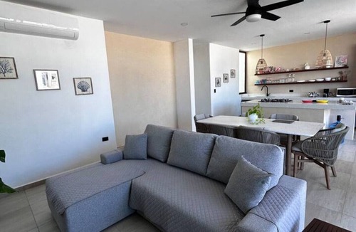 Chicxulub Puerto Apartment | Piscina-Playa-Sol y Arena disfruta de la Costa