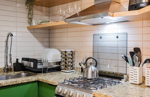 Polanco Apartment | Polanco Gem with Balcony and Office Nook