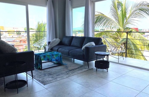 Diaz Ordaz Condo | Versalles Fab New Modern Spacious Condo, Veiws, Walk to the Beach, Rooftop Pool