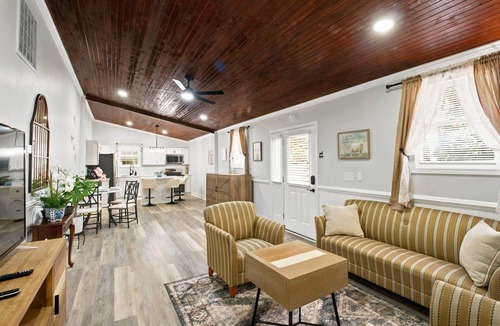 Irmo Cottage | Wooded Private Oasis/Pool/Hot Tub/Pickleball Courts/Hobby Farm/Gym/Pond