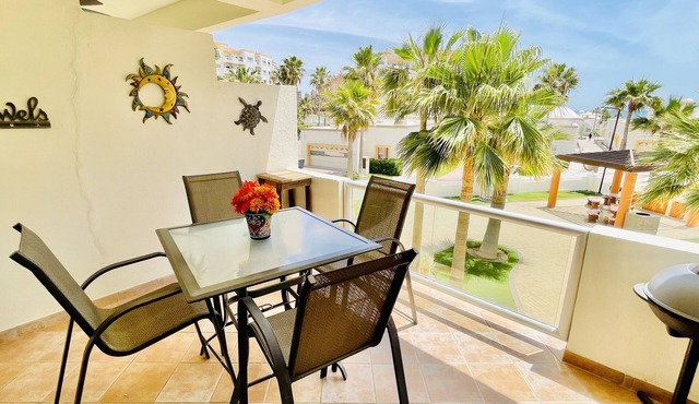 Beautiful 1 Bedroom Condo on the Sea of Cortez at Las Palmas Resort Bn-203b Studio Condo by Redawning in Puerto Peñasco