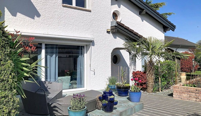 Beautiful private villa for 6 people with TV and terrace in Bouveret