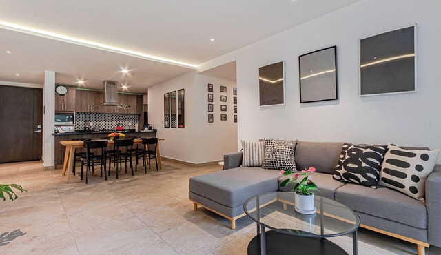 Black & White Apartment, an oasis in Cuernavaca