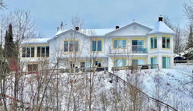 Unit B - 2 Bedrooms Private/Beachfront/Kayaks,/Starlink Internet in Antoine-Labelle Regional County Municipality