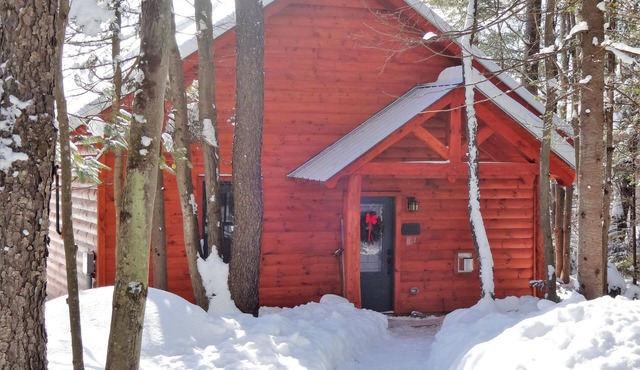 Charming and meticulously cleaned cabin with panoramic view of the Green Mtns in Ripton