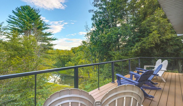 Charming Riverfront Home near Gore Mountain, Lake George, Adirondack Adventures in Warrensburg