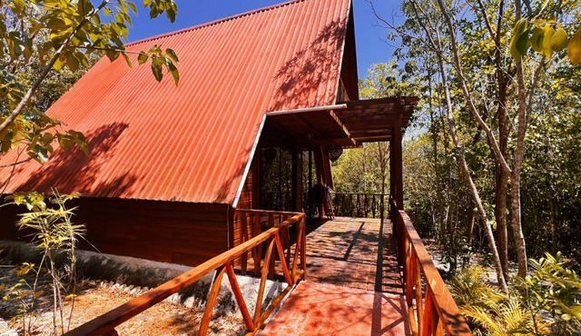 Eco Aldea kinich Ahau en Calakmul