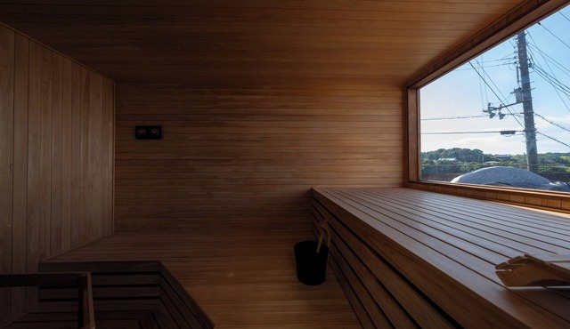 Finnishstyle private sauna with a spectacular vie/Minamiawaji Hyōgo in Minamiawaji