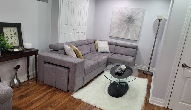Luxurious Apt 2BRs+1BA Spacious Modern, w. parking in Brampton