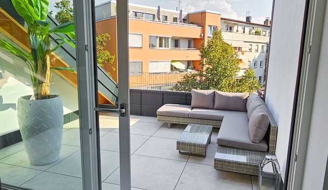 Luxus Dachgeschoss City Wohnung Neubau 80m² in München
