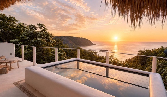 NEW! Casa Milagro Oceanview Villa w/Pool & Beach Path for 12