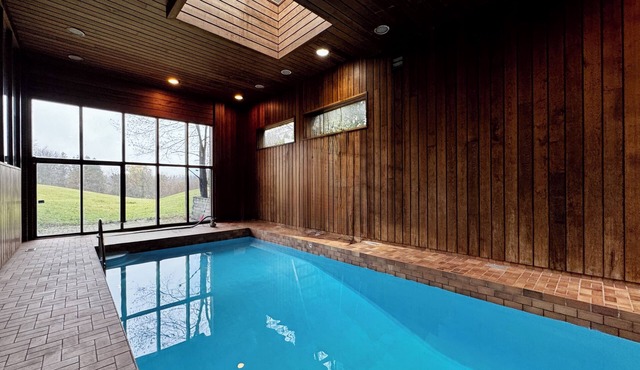 Old Brick Style Mansion With Indoor Pool in Toronto
