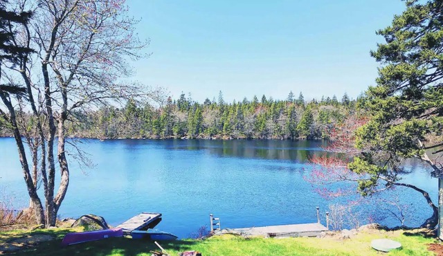 Private Lakefront Escape – Swim, Sip Wine & Stargaze – 25 Mins to Halifax in Brookside