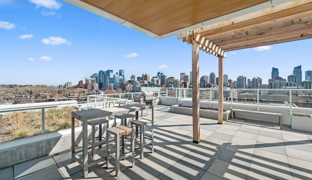 Spacious 1 BR Condo, Steps from CTrain Station! in Calgary