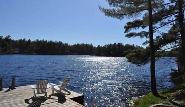 Waterfront cottage @ Muskoka Pines kayaks/fireplace/bbq/firepit in Gravenhurst