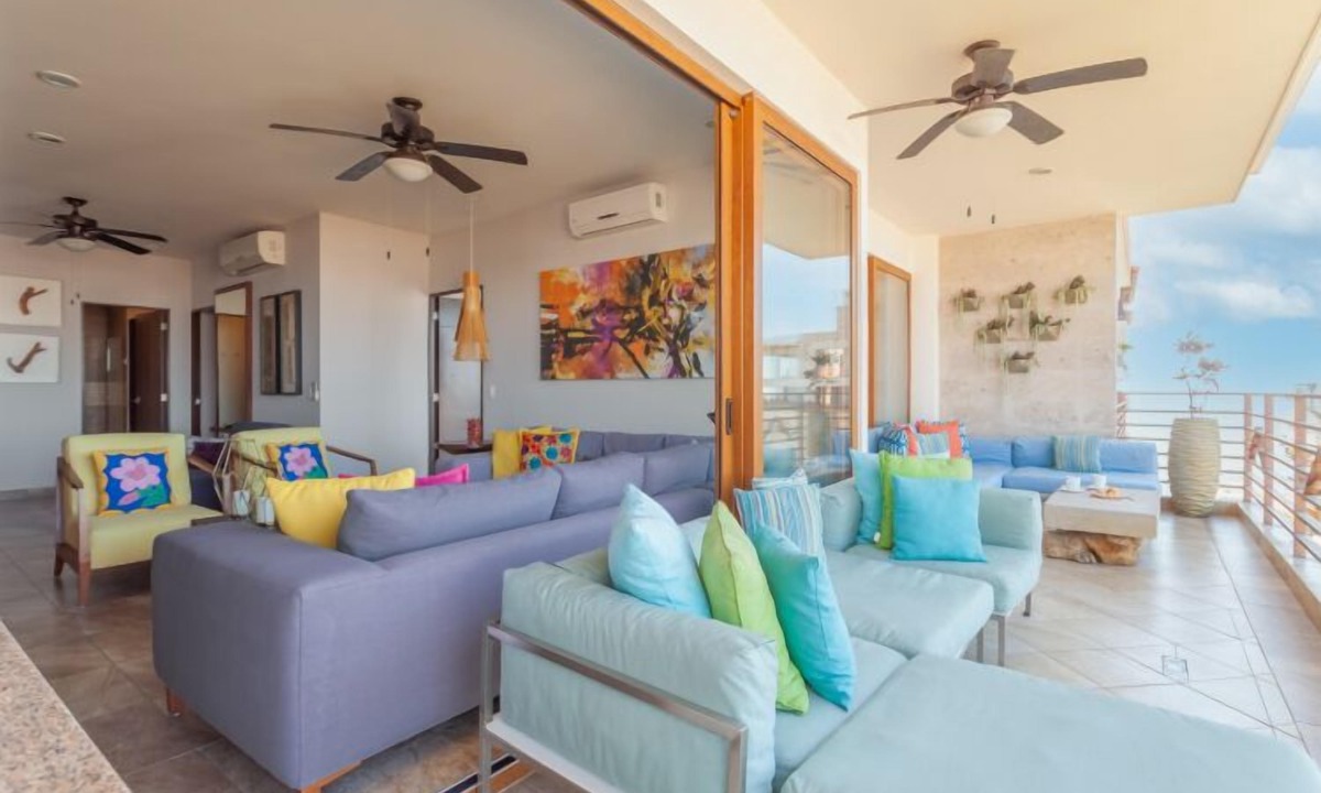 Romantic Zone Condo | Residences by Pinnacle Unit 501 3BD Condo for rent in Old Town, Puerto vallarta