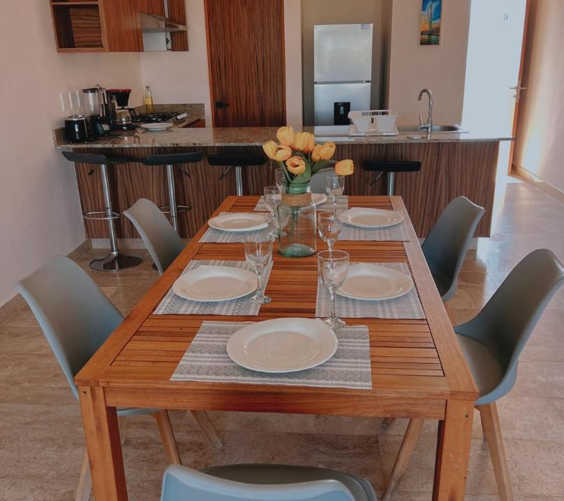 Veracruz Apartment | Departamento en Costa de Oro a 2 cuadras de la playa y restaurantes a 5 minutos de wtc y centros comerciales 2 habitaciones 3 camas y 2 baños